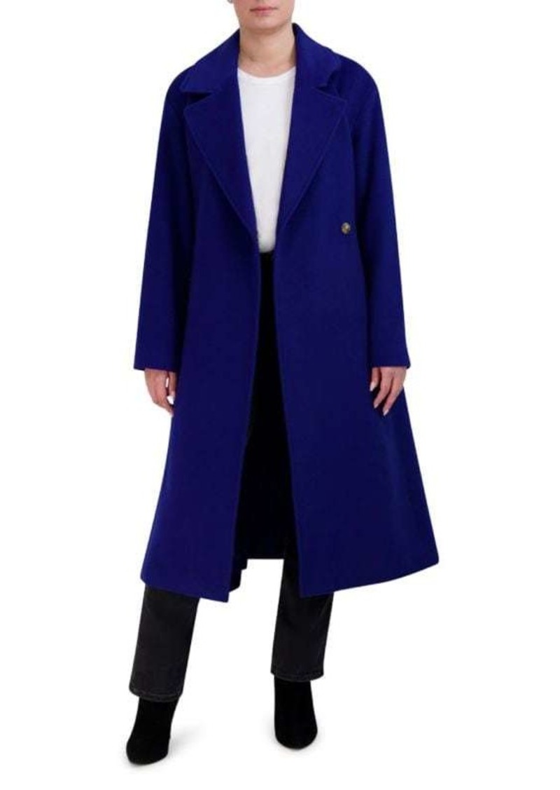 Cole Haan Wool Blend Longline Coat