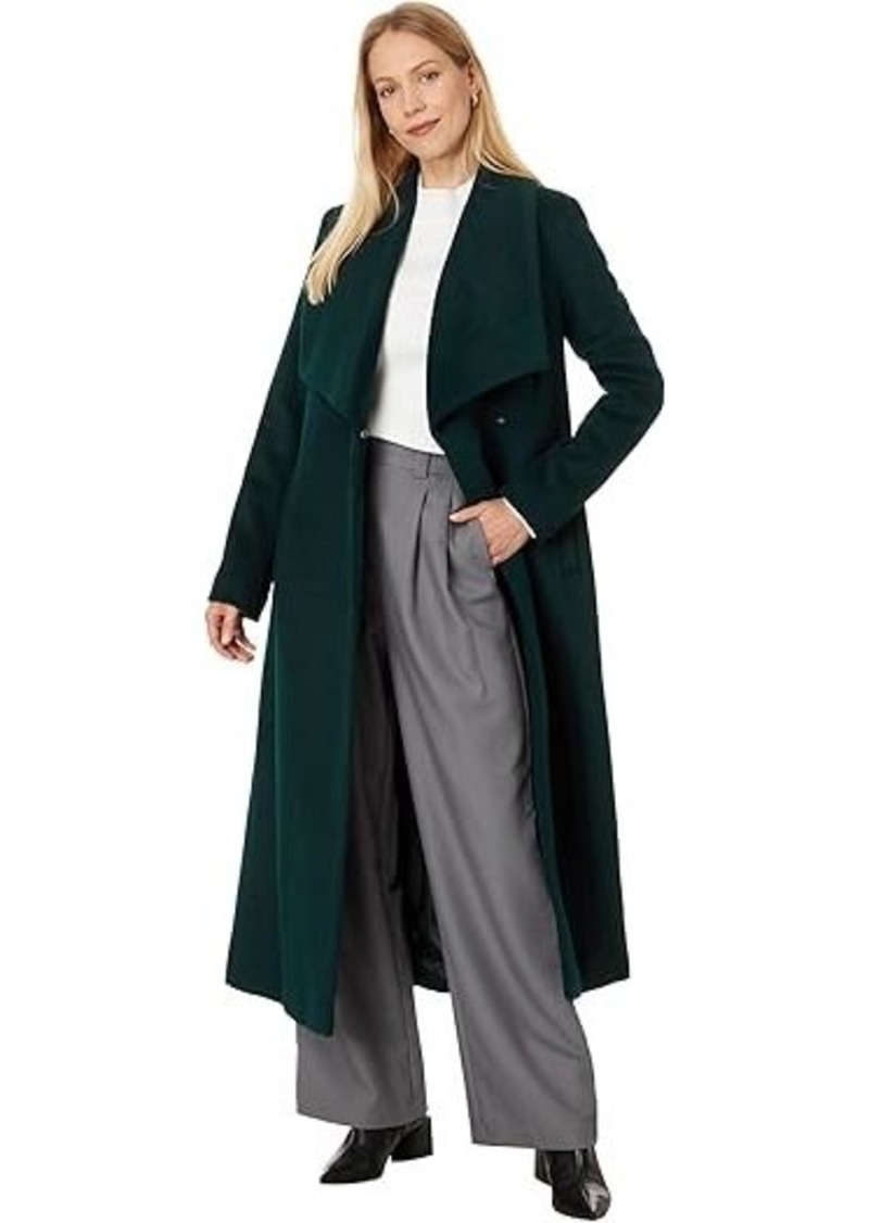 Cole Haan Wool Maxi Wrap Coat