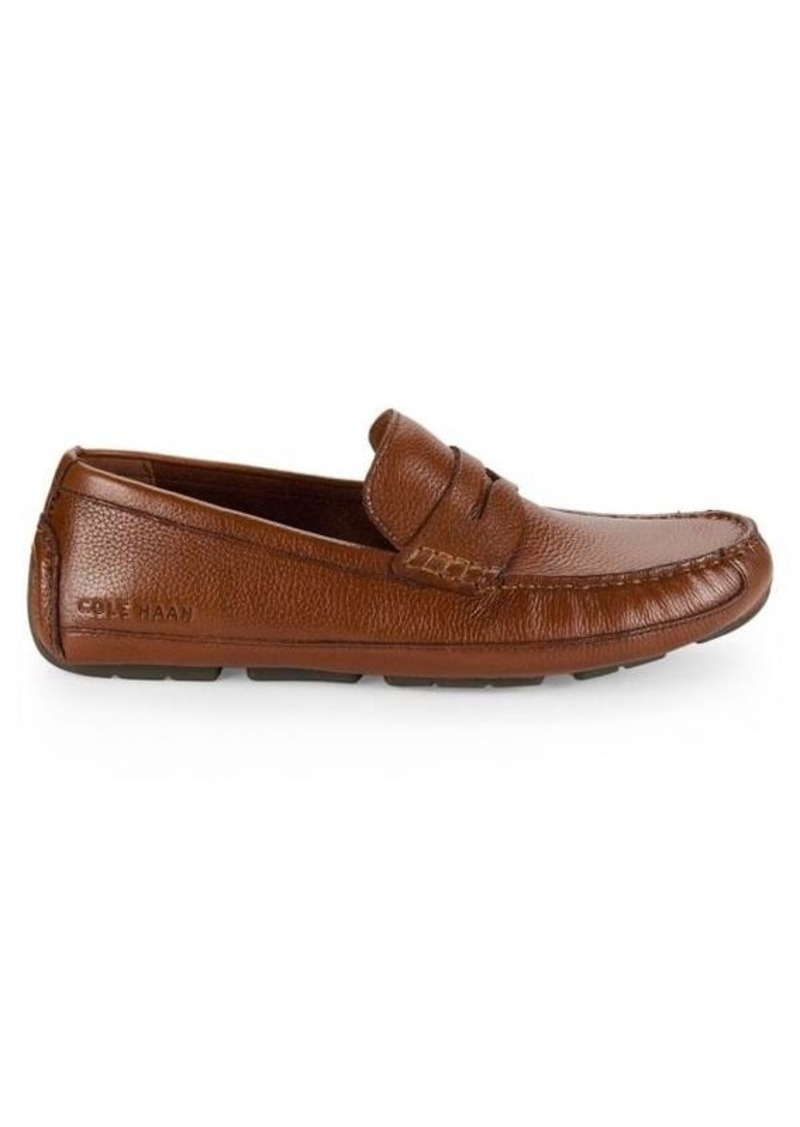 Cole Haan Wyatt Leather Penny Driving Loafers
