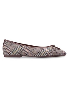 Cole Haan Yara Plaid Ballet Flats