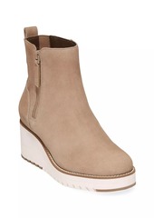 Cole Haan ZEROGRAND City 50MM Suede Wedge Ankle Boots