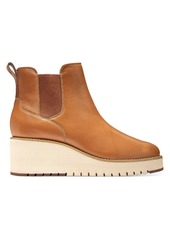 Cole Haan Zerogrand City Leather Wedge Boots