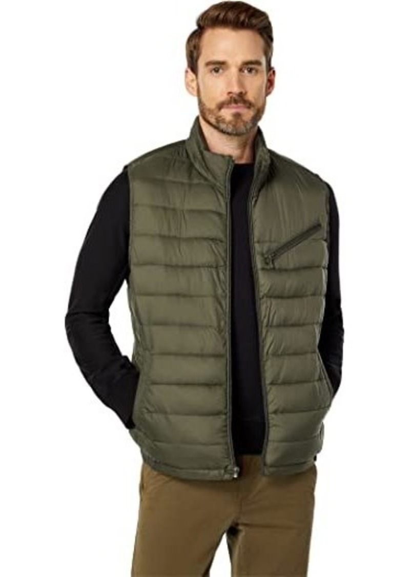 Cole Haan Zip Front Quilted Vest