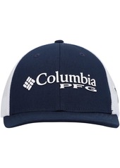 Columbia Boys Navy Dallas Cowboys Pfg Mesh Snapback Hat - Navy