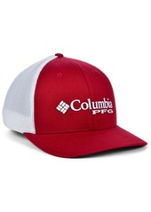 Columbia Arkansas Razorbacks Pfg Stretch Cap - Crimson/White