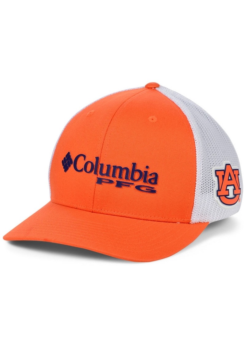 Columbia Auburn Tigers Pfg Stretch Cap - Orange/White