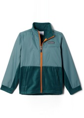 Columbia Boys' Steens Mountain Overlay Fleece Jacket, XS, Black