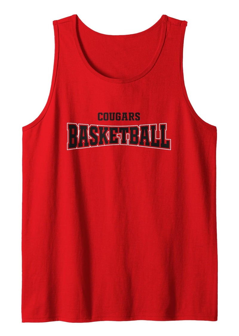 Columbia Cougars Basketball Warp HS Tank Top