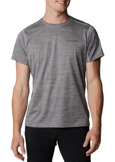 Columbia Men's Alpine Chill Zero Short Sleeve T-Shirt, Medium, Gray