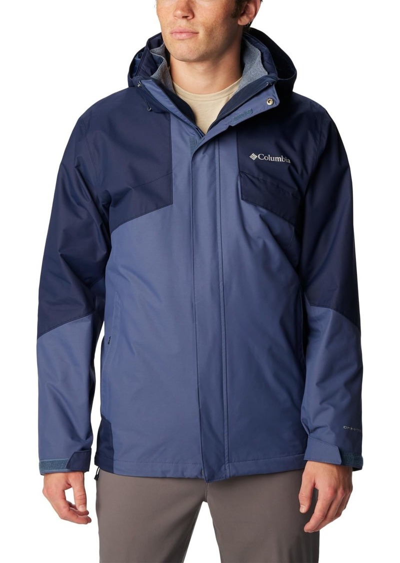 Columbia Men's Bugaboo II Fleece Interchange Jacket Dark Mountain/Collegiate Navy  Big