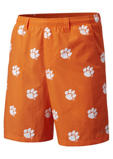Columbia Men's Clemson Tigers Backcast Printed Short - Orange