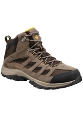 Columbia Men's Crestwood Mid Waterproof Hiking Boots, Size 8.5, Brown