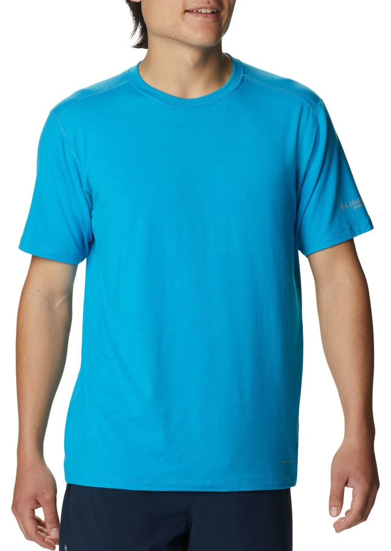Columbia Men's Endless Trail Running T-Shirt, XL, Blue | Father's Day Gift Idea