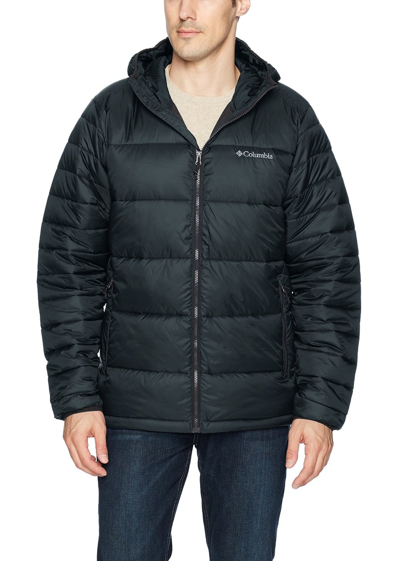 columbia men's frost fighter hooded puffer jacket