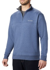 Columbia Men's Hart Mountain 1/2 Zip Pullover, Small, Gray