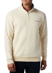 Columbia Men's Hart Mountain 1/2 Zip Pullover, Small, Gray