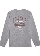 Columbia Men's Ivy Long-sleeve T-Shirt, XL, Gray