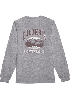Columbia Men's Ivy Long-sleeve T-Shirt, Small, Gray