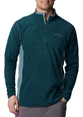 Columbia Men's Klamath Range II Half Zip Microfleece Pullover, Small, Black