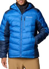 Columbia Men's Labyrinth Loop Hooded Puffer Jacket, Small, Brown