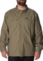 Columbia Men's Landroamer Lined Shirt Jacket, Large, Green