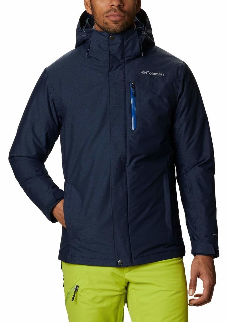 Columbia Men's Last Tracks Jacket Collegiate Navy Melange