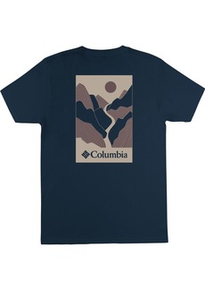 Columbia Men's Masses Short-Sleeve Tee, Small, Blue