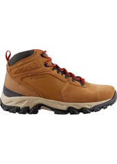 Columbia Men's Newton Ridge Plus II Suede Waterproof Hiking Boots, Size 9, Gray | Father's Day Gift Idea