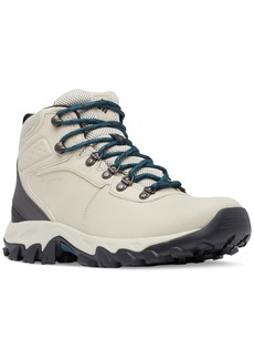 Columbia Men's Newton Ridge Plus Ii Waterproof Hiking Boots - Light Clay, Nightwave