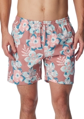 Columbia Men's Performance Rambler Logo Swim Trunks - Sandalwood Pink