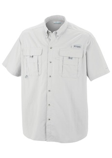 Columbia Men's PFG Bahama Button Down Shirt, Medium, White