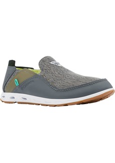 Columbia Men's PFG Bahama Vent Hightide Slip-On Boat Shoes, Size 8, Gray | Father's Day Gift Idea