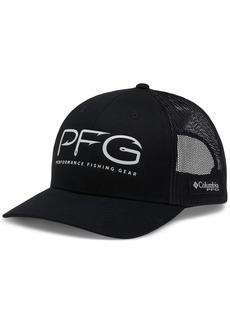 Columbia Men's Pfg Hooks Snapback Hat - Black, Silver P