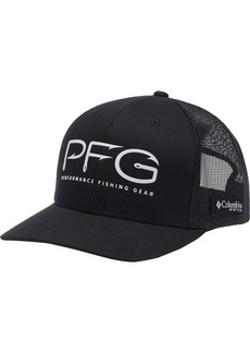 Columbia Men's PFG Mesh Snapback Hooks Hat, Black