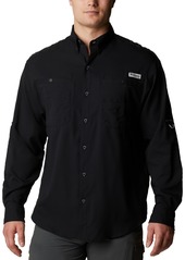 Columbia Men's Pfg Tamiami Ii Long-Sleeve Shirt - Black