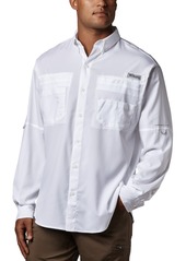 Columbia Men's Pfg Tamiami Ii Long-Sleeve Shirt - Black