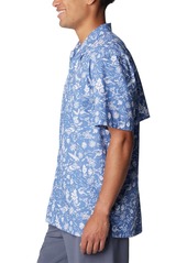 Columbia Men's Pfg Trollers Best Short Sleeve Shirt - Bluebell, Kahaw