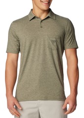 Columbia Men's PFG Uncharted Polo, Small, Gray