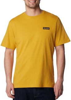 Columbia Men's Roan River Short-Sleeve Graphic Tee, Small, Yellow