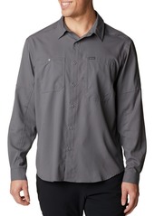 Columbia Men's Silver Ridge™ Utility Lite Long Sleeve Shirt, XL, Ancient Fossil