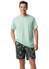 Columbia Men's Summertide Stretch Printed Shorts - Canteen Tiger L