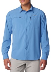Columbia Men's Summit Valley Long Sleeve Shirt, Medium, White