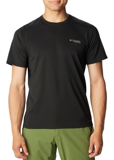 Columbia Men's Summit Valley Short Sleeve Crew, Small, Black | Father's Day Gift Idea