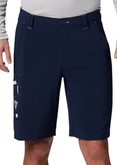 Columbia Men's Terminal Tackle Shorts - Cool Gray, Vivid Blue