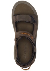 Columbia Men's Trailstorm Hiker 3-Strap Sandals - Cordovan, Gold Amber