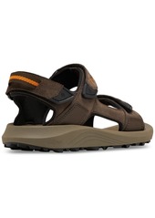 Columbia Men's Trailstorm Hiker 3-Strap Sandals - Cordovan, Gold Amber