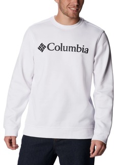 Columbia Men's Trek Crew White/CSC Branded Logo  Big