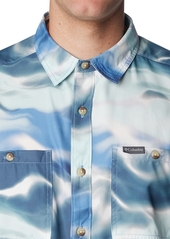 Columbia Men's Utilizer Printed Short Sleeve Shirt - Sage Leaf