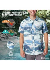 Columbia Men's Utilizer Printed Short Sleeve Shirt - Sage Leaf