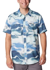 Columbia Men's Utilizer Printed Short Sleeve Shirt - Sage Leaf